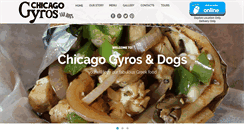 Desktop Screenshot of chicagogyrosanddogs.com